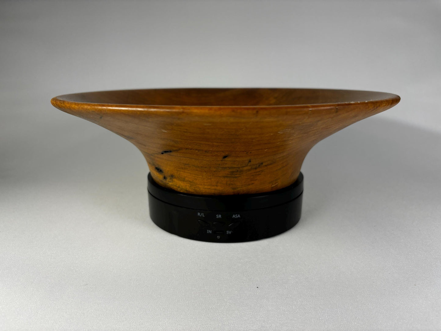11” x 3” Broadleaf Maple Decor/Display Bowl.
