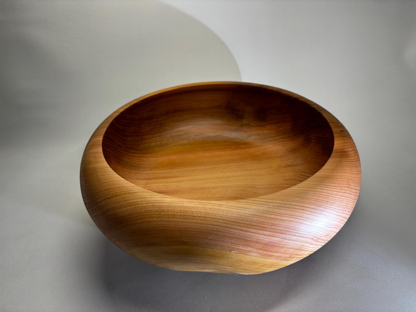 12” Red Cedar Salad/Decor Bowl