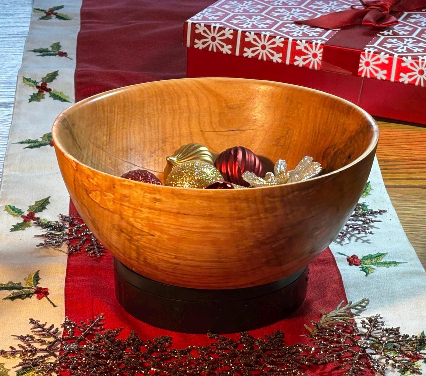 This Christmas Give A Handmade Maple Decor Bowl As A Lasting Gift.