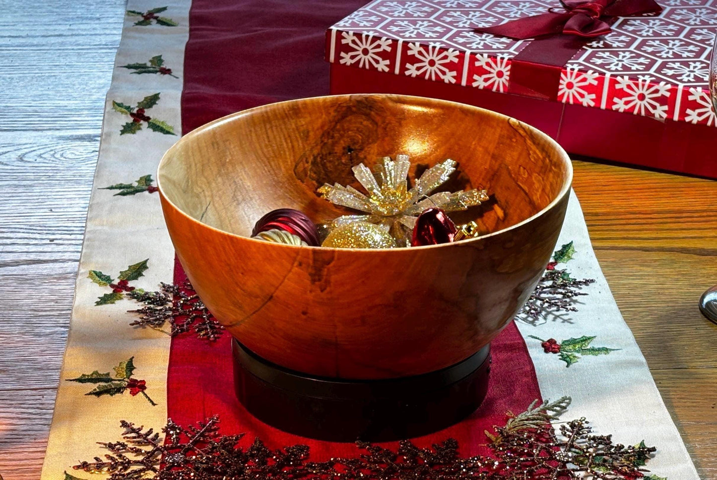This Christmas Give A Handmade Maple Decor Bowl As A Lasting Gift.